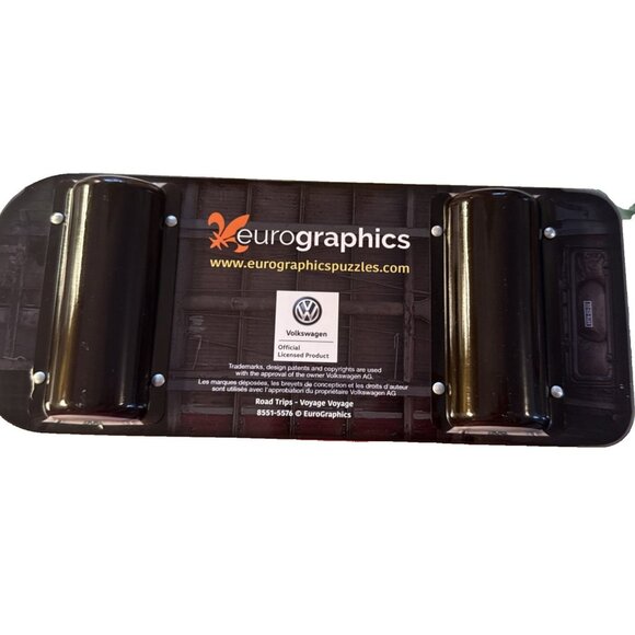 VW Bus Tin "Road Trip" Collage 550 Pc Jigsaw Puzzle Eurographics - Picture 5 of 11